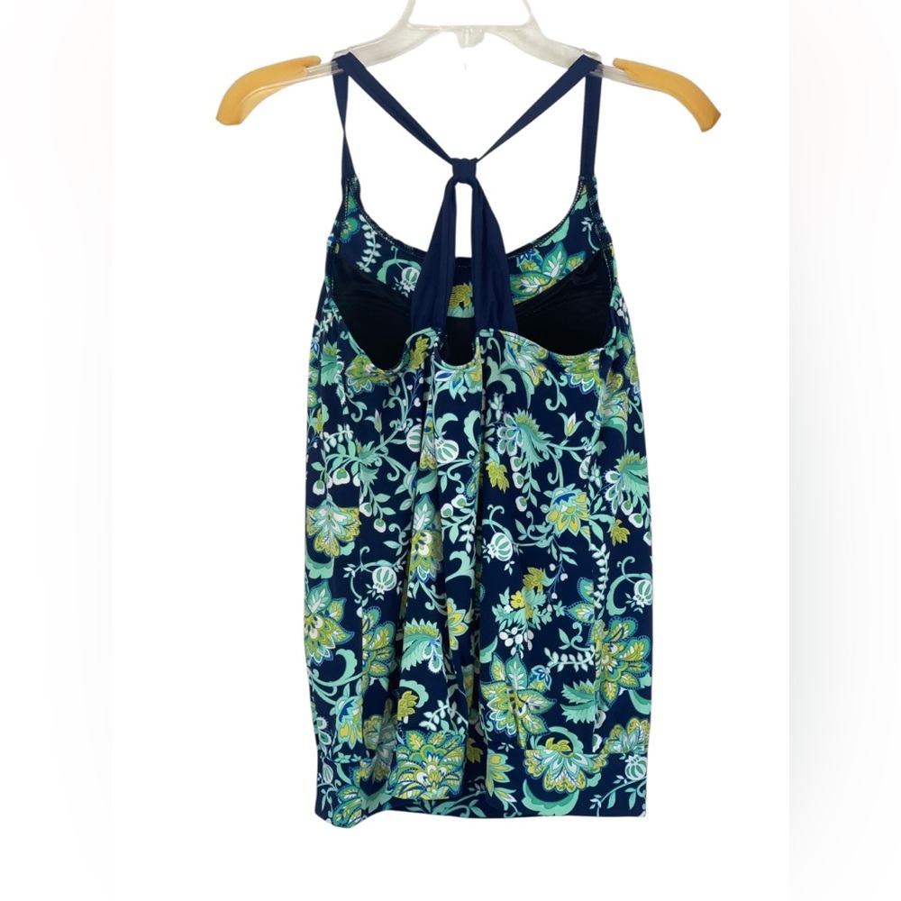 Land’s End Sport swim top & bottoms. Size 16 GUC - Picture 5 of 11